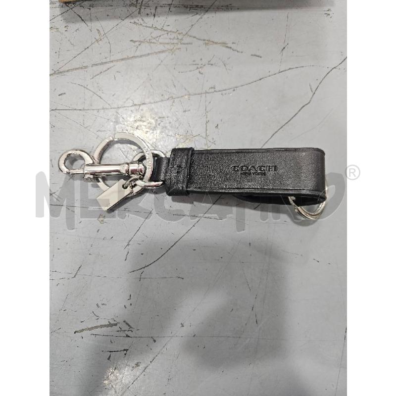 PORTA CHIAVI COACH PELLE NERO | Mercatino dell'Usato Salerno fratte 3