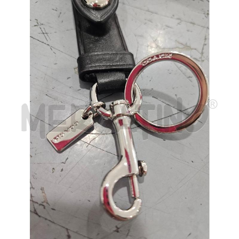 PORTA CHIAVI COACH PELLE NERO | Mercatino dell'Usato Salerno fratte 5