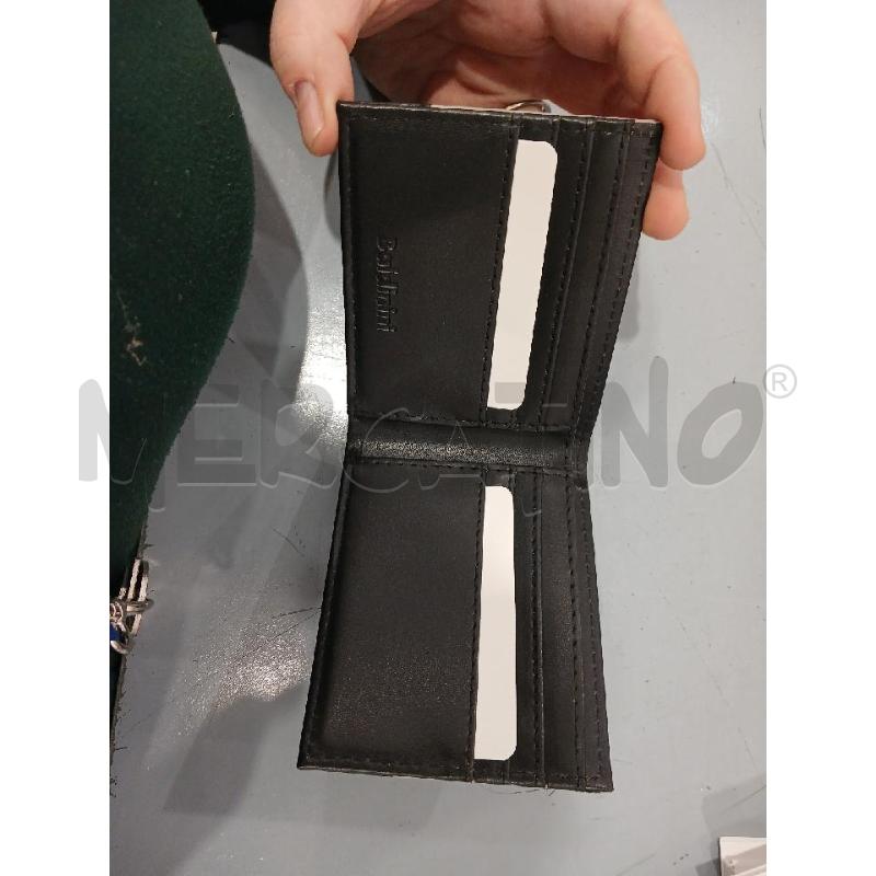 PORTA FOGLIO BALDININIGRIGIO NERO NUOVO | Mercatino dell'Usato Salerno fratte 2