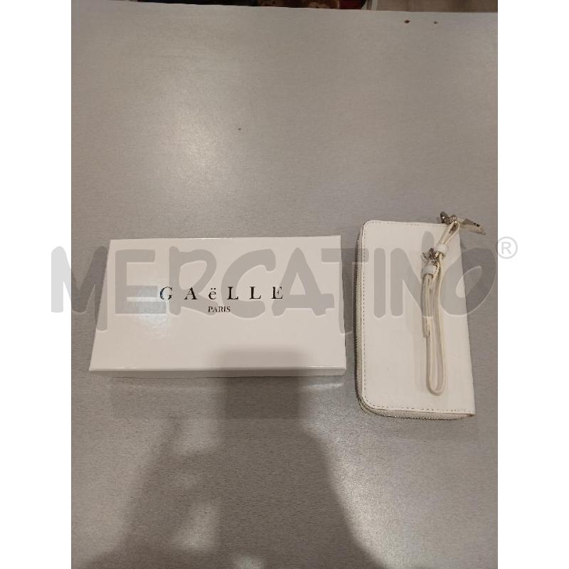 PORTA FOGLIO GAELLE BIANCO | Mercatino dell'Usato Salerno fratte 3