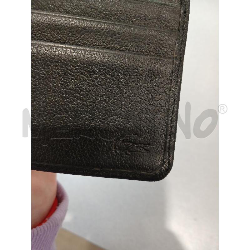 PORTA FOGLIO LACOSTE NERO  | Mercatino dell'Usato Salerno fratte 4