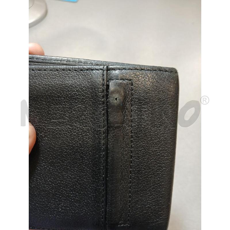 PORTA FOGLIO LACOSTE NERO  | Mercatino dell'Usato Salerno fratte 5
