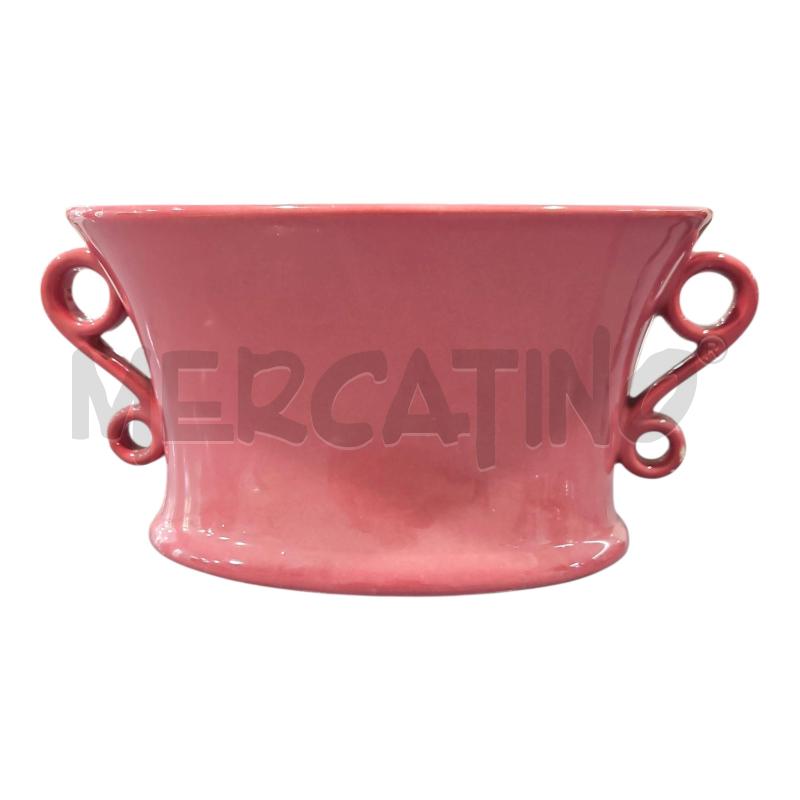 PORTA PIANTA ATTRIBUIBILE ERNESTINE ROSA CON DIFETTI | Mercatino dell'Usato Salerno fratte 1