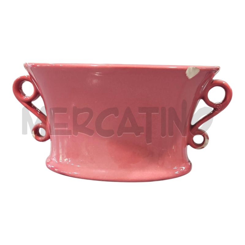 PORTA PIANTA ATTRIBUIBILE ERNESTINE ROSA CON DIFETTI | Mercatino dell'Usato Salerno fratte 2