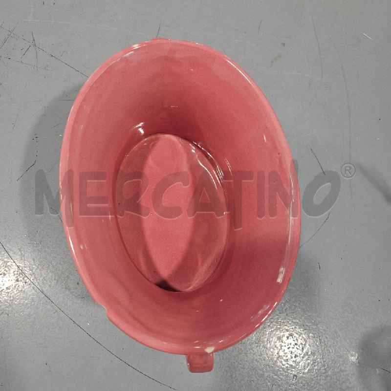 PORTA PIANTA ATTRIBUIBILE ERNESTINE ROSA CON DIFETTI | Mercatino dell'Usato Salerno fratte 3