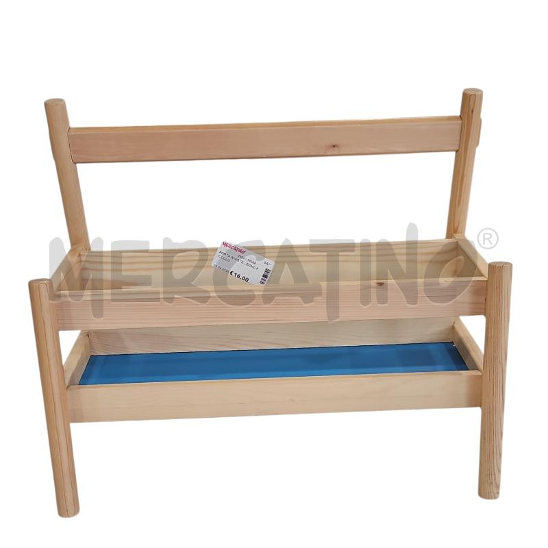 PORTA RIVISTE LEGNO PICCOLO | Mercatino dell'Usato Salerno fratte 1