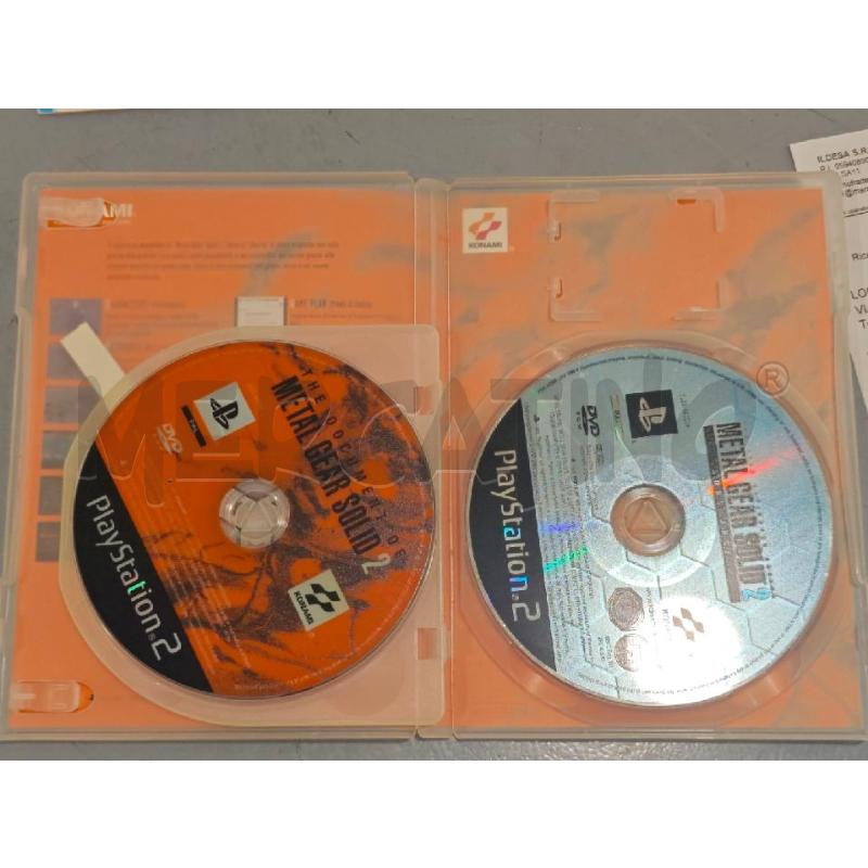 PS2 METAL GEAR SOLID 2 SUBSTANCE  | Mercatino dell'Usato Salerno fratte 2