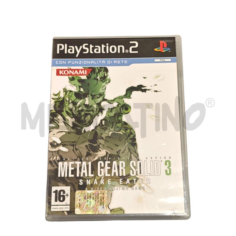 PS2 METAL GEAR SOLID 3 SNAKE EATER | Mercatino dell'Usato Salerno fratte 1