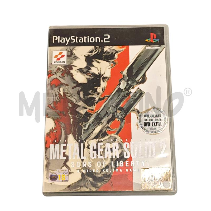 PS2 METAL GEAR SOLID SONS OF LIBERTY | Mercatino dell'Usato Salerno fratte 1
