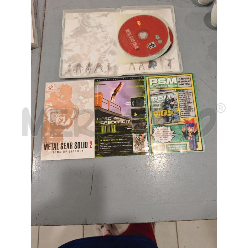 PS2 METAL GEAR SOLID SONS OF LIBERTY | Mercatino dell'Usato Salerno fratte 3