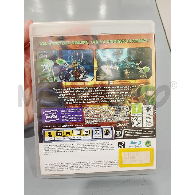 PS3 RATCHET CLANK TUTTI PER UNO | Mercatino dell'Usato Salerno fratte 2
