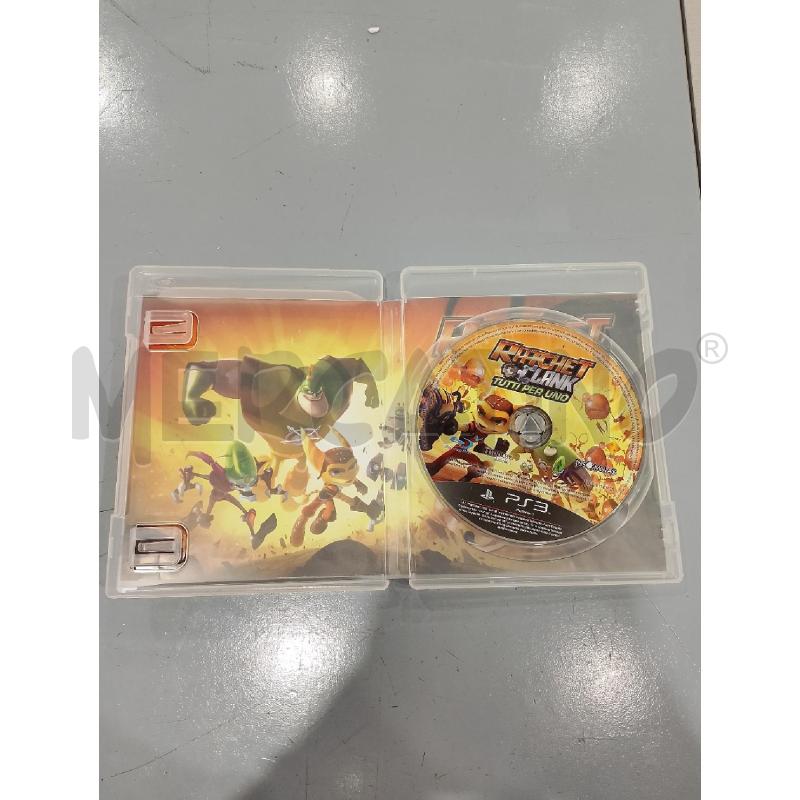 PS3 RATCHET CLANK TUTTI PER UNO | Mercatino dell'Usato Salerno fratte 3