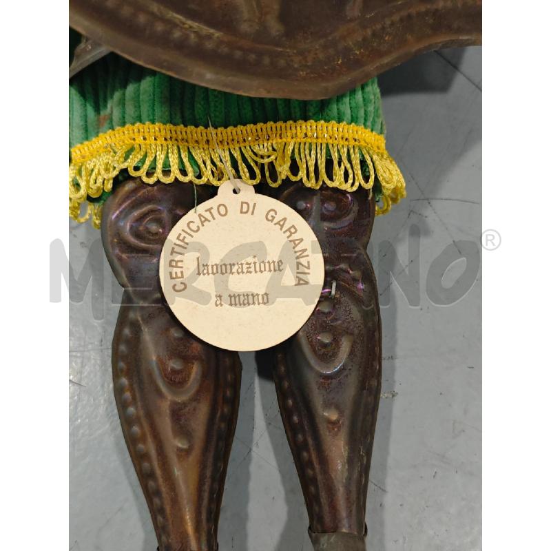 PUPO SICILIANO VERDE H 40 CM | Mercatino dell'Usato Salerno fratte 2