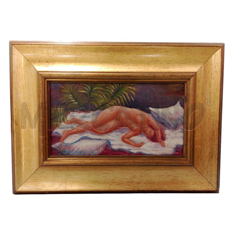 QUADRETTO VECCHIO DONNA DESNUDA  | Mercatino dell'Usato Salerno fratte 1
