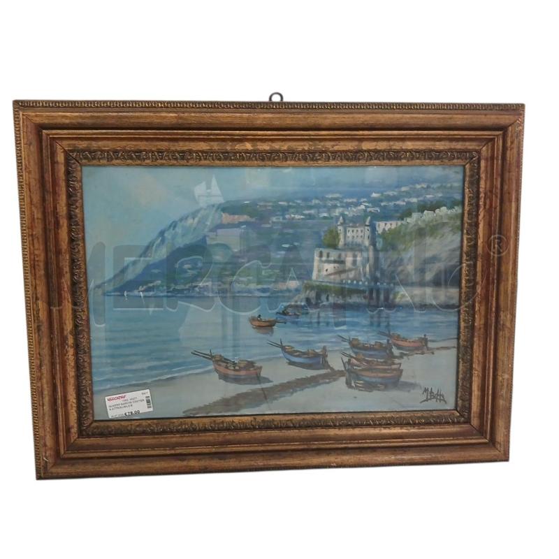 QUADRO BARCHE COSTIERA ATTRIBUIBILE BOFFA | Mercatino dell'Usato Salerno fratte 1