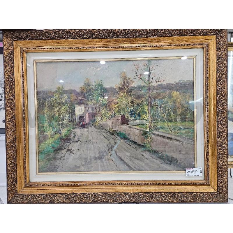 QUADRO LARICCHIA 50X70 PAESASSI E STRADE | Mercatino dell'Usato Salerno fratte 1