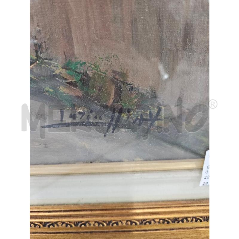 QUADRO LARICCHIA 50X70 PAESASSI E STRADE | Mercatino dell'Usato Salerno fratte 2