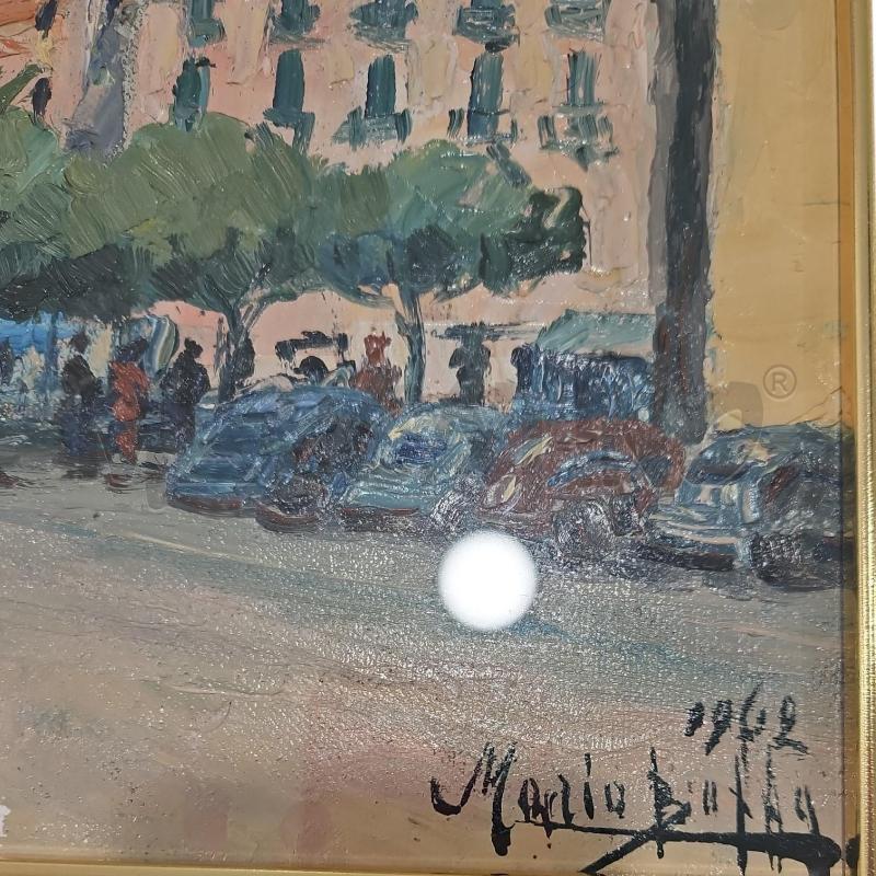 QUADRO MARIO BOFFA PIAZZA SALERNO 1962 | Mercatino dell'Usato Salerno fratte 2