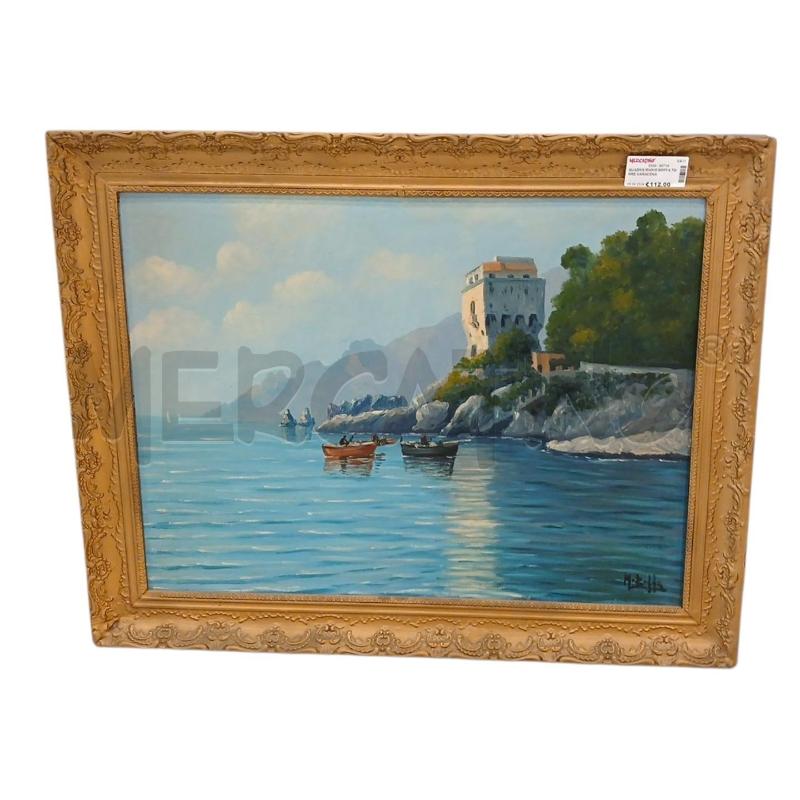 QUADRO MARIO BOFFA TORRE SARACENA | Mercatino dell'Usato Salerno fratte 1