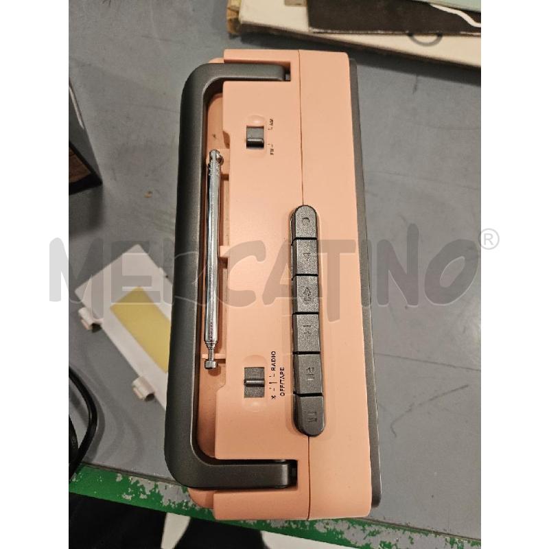 RADIO CROSLEY ROSA CASSETTA E BLUETOOTH REGISTRATORE | Mercatino dell'Usato Salerno fratte 3