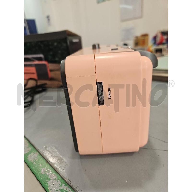 RADIO CROSLEY ROSA CASSETTA E BLUETOOTH REGISTRATORE | Mercatino dell'Usato Salerno fratte 4