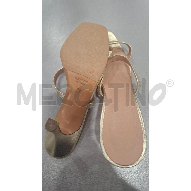 SANDALI DONNA CHIMAR COLO ORO | Mercatino dell'Usato Salerno fratte 4