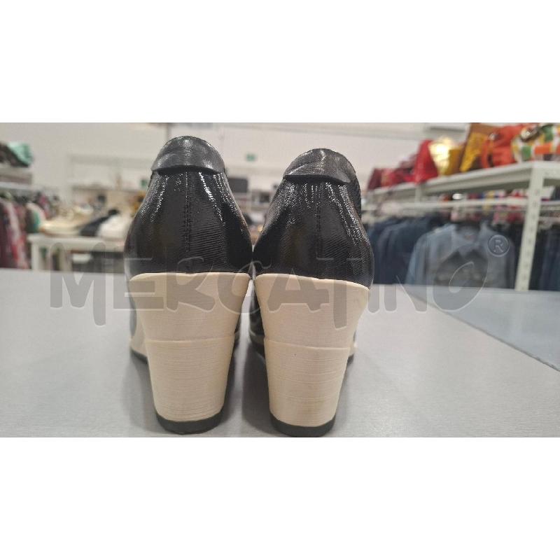 SANDALI DONNA KEYS NERI ZEPPA BIANCA | Mercatino dell'Usato Salerno fratte 3