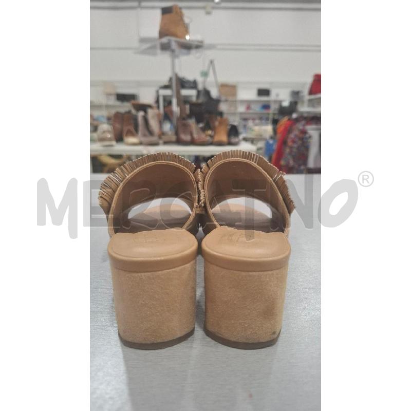 SANDALI DONNA TOD'S BEIGE FRANGE AVANTI | Mercatino dell'Usato Salerno fratte 3