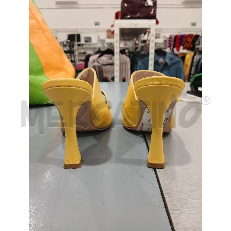 SANDALI DONNA VIA VENEZIA GIALLI IN PELLE | Mercatino dell'Usato Salerno fratte 4