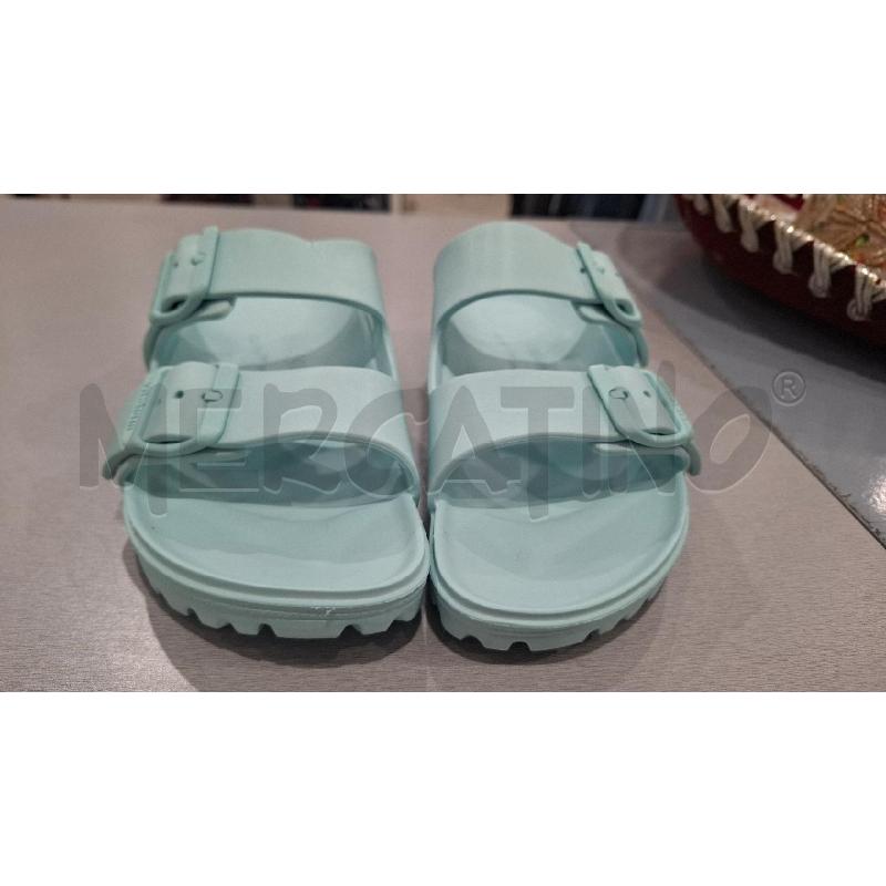 SANDALI DONNA VITAFORM VERDE ACQUA MARINA | Mercatino dell'Usato Salerno fratte 2