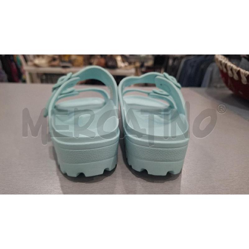 SANDALI DONNA VITAFORM VERDE ACQUA MARINA | Mercatino dell'Usato Salerno fratte 3