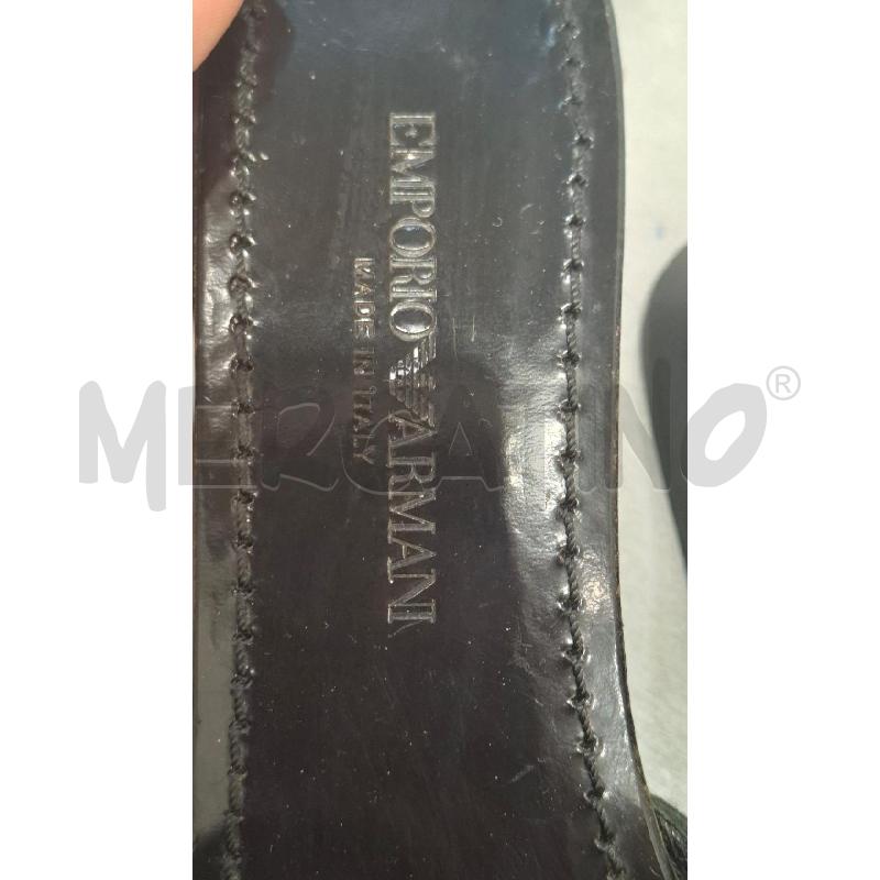 SANDALI DONNA ZEPPA EMPORIO ARMANI NERI | Mercatino dell'Usato Salerno fratte 5