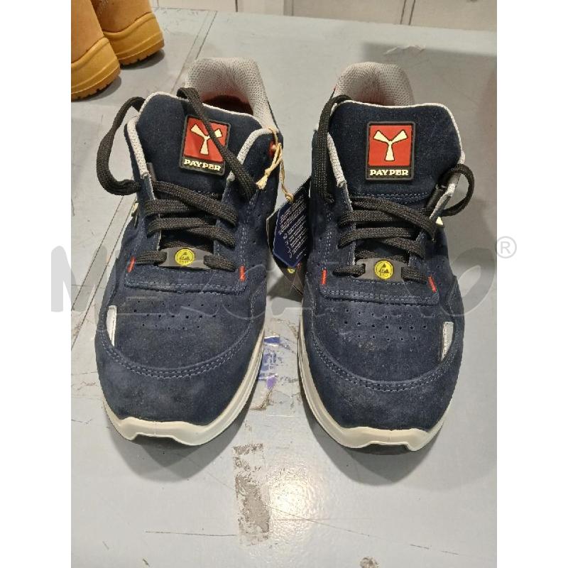 SCARPE ANTINFORTUNISTICHE PAYPER BLU NAVY TG 43,5 NUOVE CARTELLINATE | Mercatino dell'Usato Salerno fratte 2