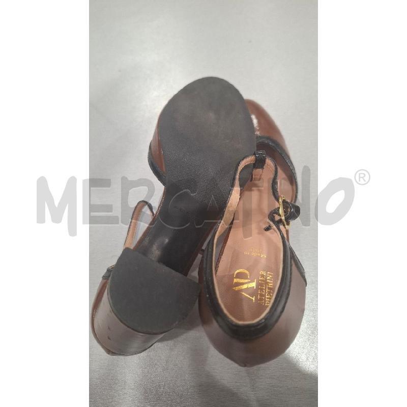 SCARPE DONNA ATELIER PETRINI MARRONI | Mercatino dell'Usato Salerno fratte 4