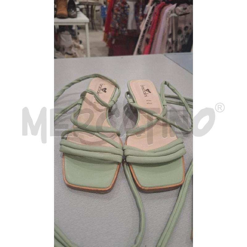 SCARPE DONNA BRACCIALINI VERDI ACQUA MARINA | Mercatino dell'Usato Salerno fratte 2