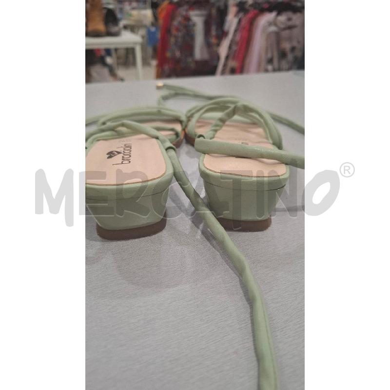 SCARPE DONNA BRACCIALINI VERDI ACQUA MARINA | Mercatino dell'Usato Salerno fratte 3