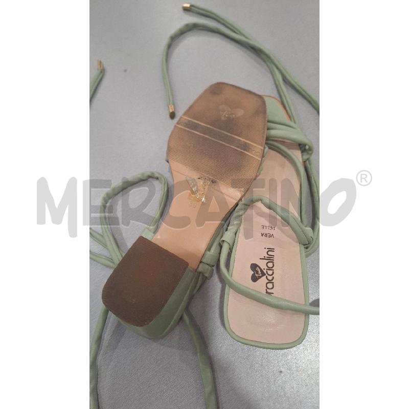 SCARPE DONNA BRACCIALINI VERDI ACQUA MARINA | Mercatino dell'Usato Salerno fratte 4