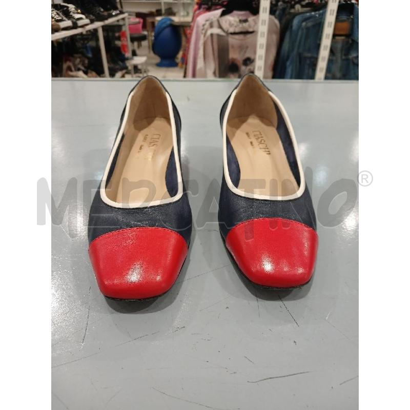 SCARPE DONNA CIASCHI BLU PUNTA E TACCO ROSSO | Mercatino dell'Usato Salerno fratte 2