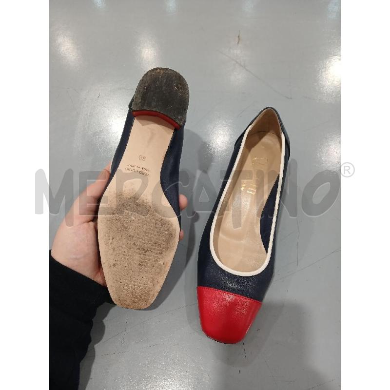 SCARPE DONNA CIASCHI BLU PUNTA E TACCO ROSSO | Mercatino dell'Usato Salerno fratte 4