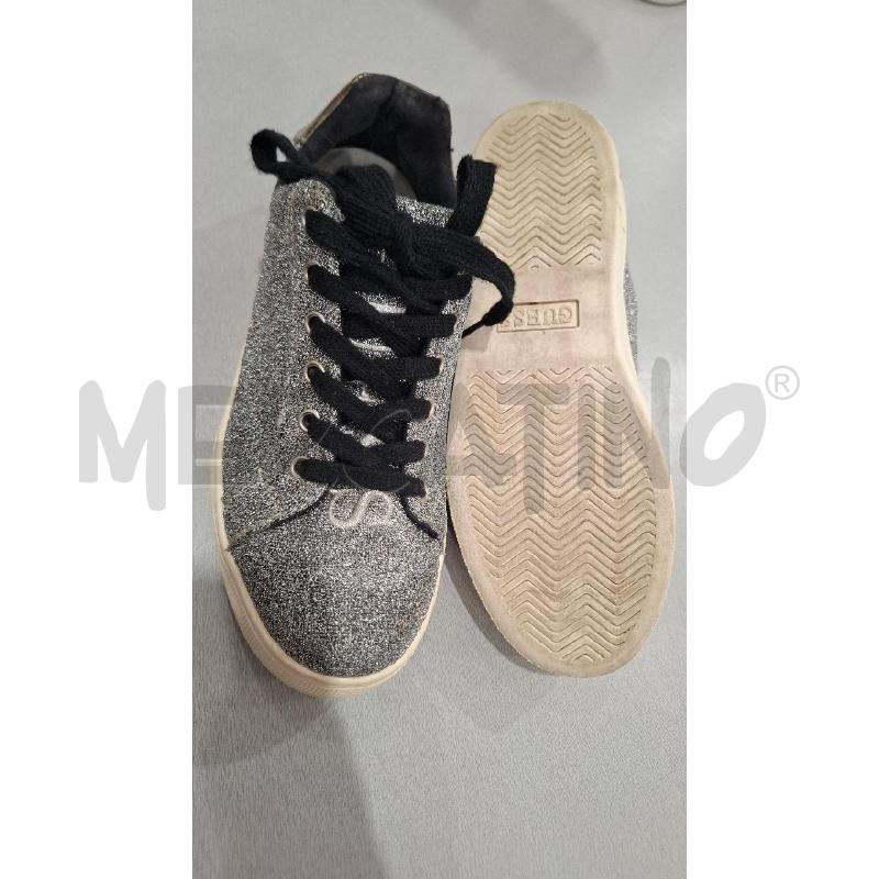 SCARPE DONNA GUESS GRIGIA BRILL. | Mercatino dell'Usato Salerno fratte 4