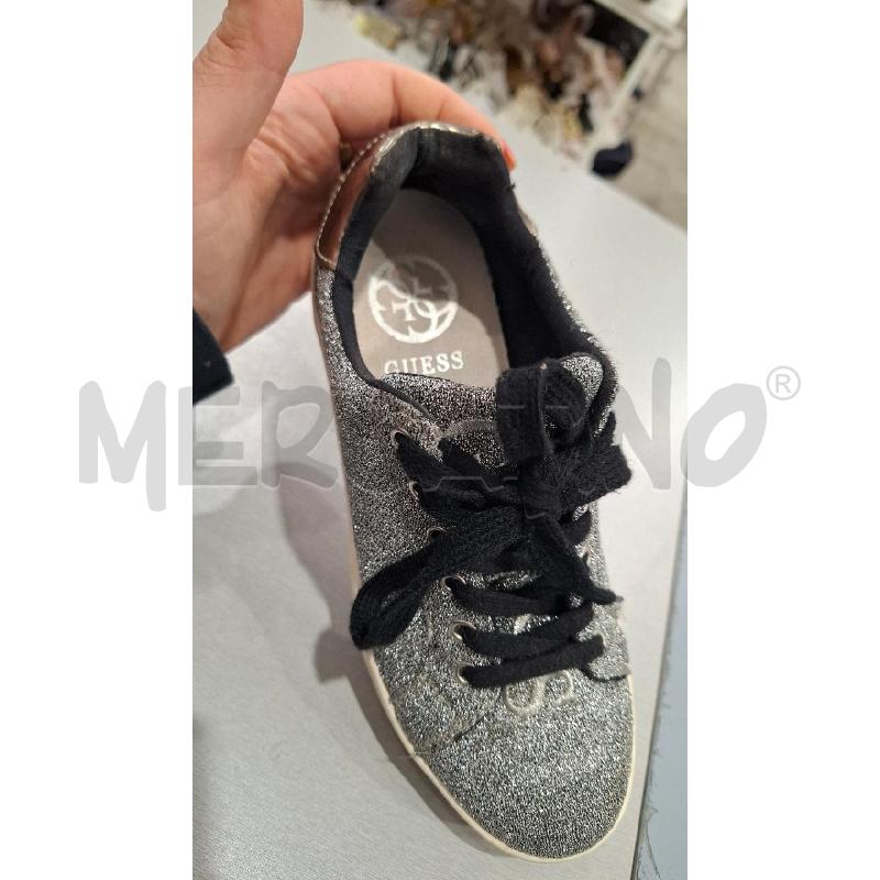 SCARPE DONNA GUESS GRIGIA BRILL. | Mercatino dell'Usato Salerno fratte 5
