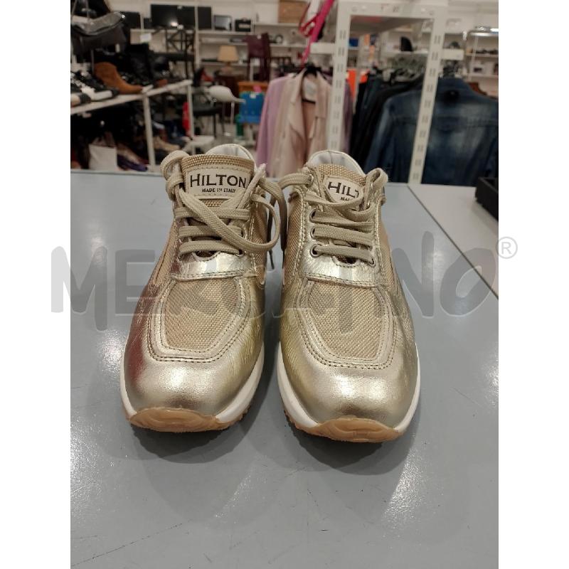 SCARPE DONNA HILTON COLOR ORO | Mercatino dell'Usato Salerno fratte 2