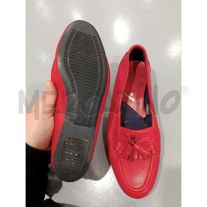 SCARPE DONNA MORATTI YACTH ROSSE | Mercatino dell'Usato Salerno fratte 3