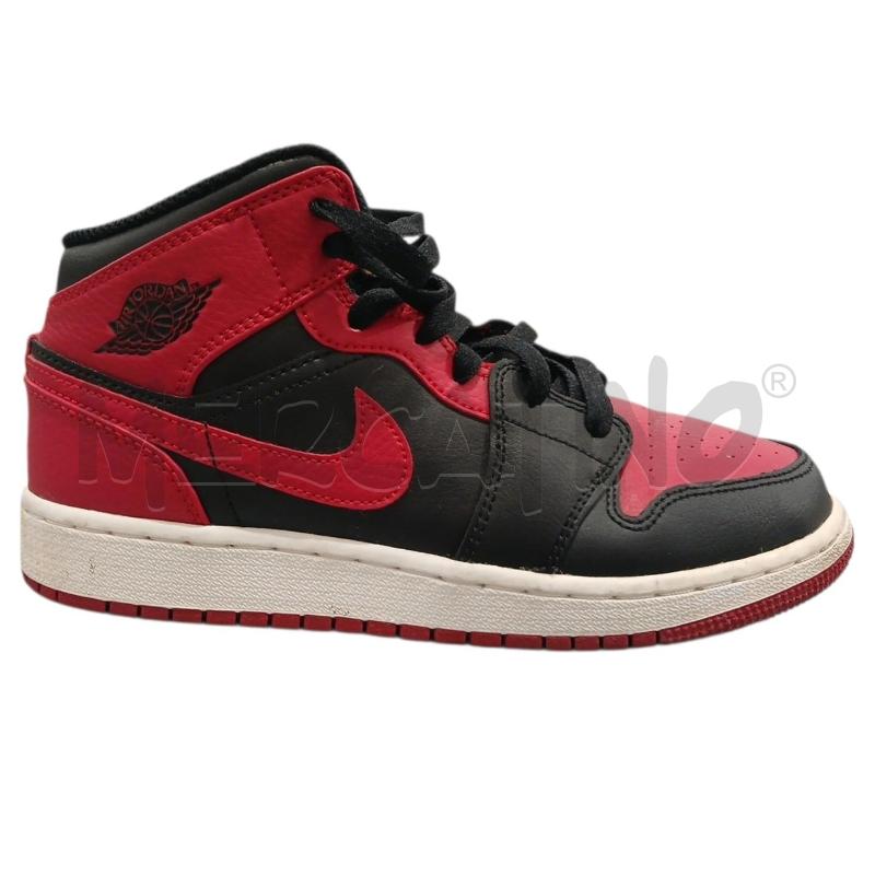 SCARPE DONNA NIKE AIR JORDAN ROSSO/NERO | Mercatino dell'Usato Salerno fratte 1