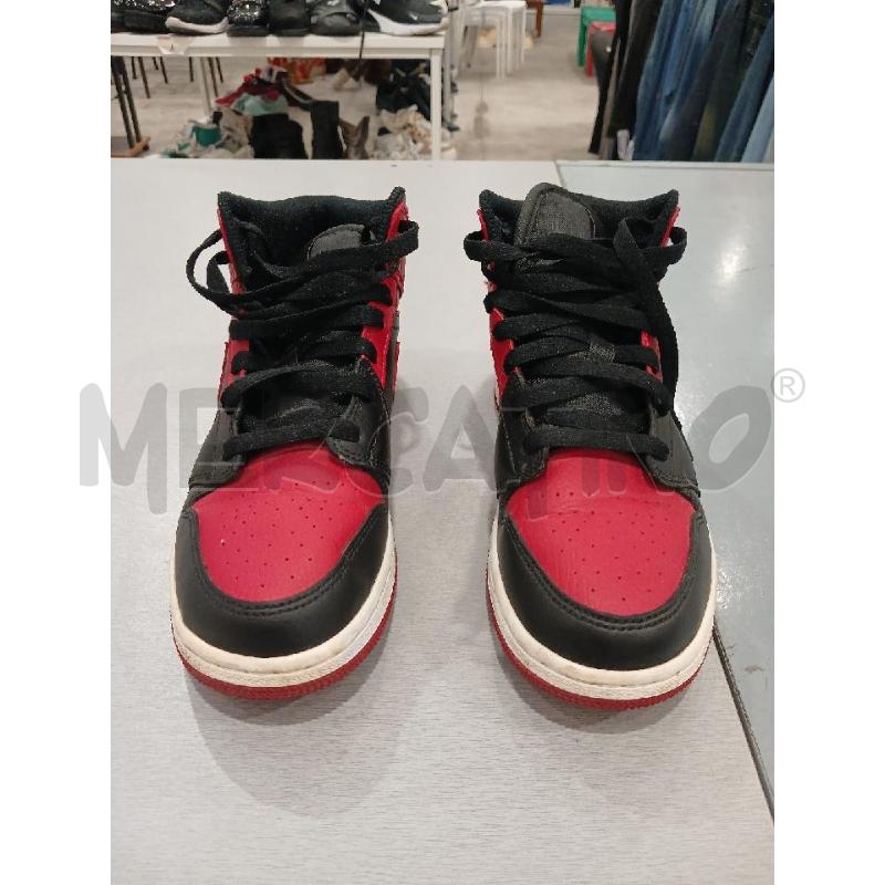 SCARPE DONNA NIKE AIR JORDAN ROSSO/NERO | Mercatino dell'Usato Salerno fratte 2
