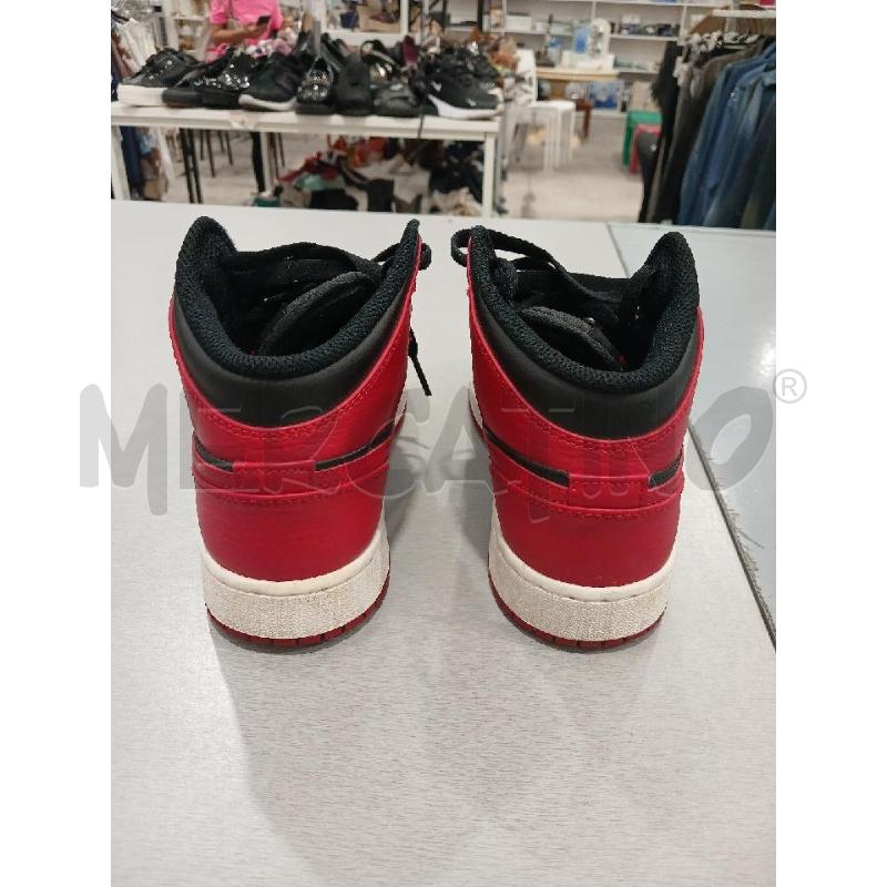 SCARPE DONNA NIKE AIR JORDAN ROSSO/NERO | Mercatino dell'Usato Salerno fratte 3