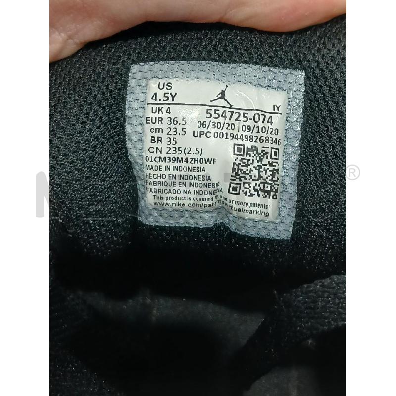 SCARPE DONNA NIKE AIR JORDAN ROSSO/NERO | Mercatino dell'Usato Salerno fratte 4
