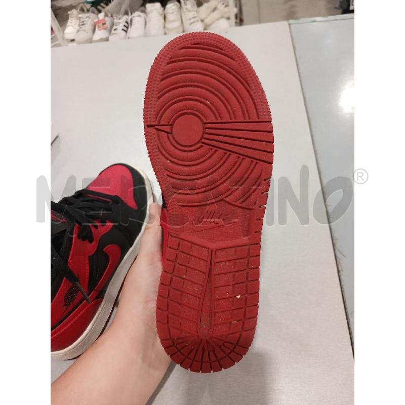 SCARPE DONNA NIKE AIR JORDAN ROSSO/NERO | Mercatino dell'Usato Salerno fratte 5