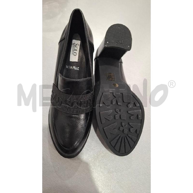 SCARPE DONNA SOLO SOPRANI NERE | Mercatino dell'Usato Salerno fratte 4