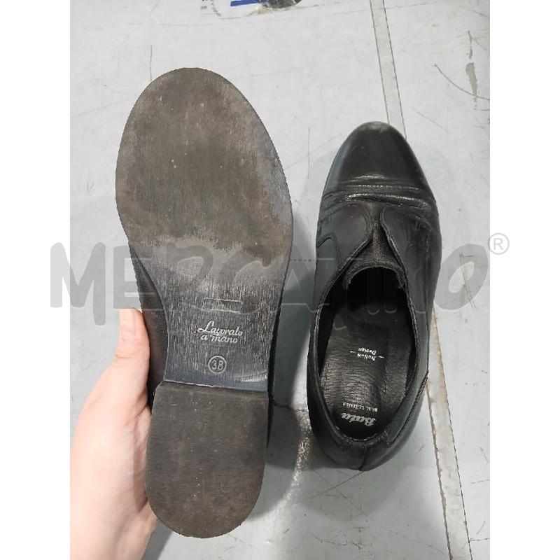 SCARPE UOMO BATA NERE REAL LEATHER | Mercatino dell'Usato Salerno fratte 5